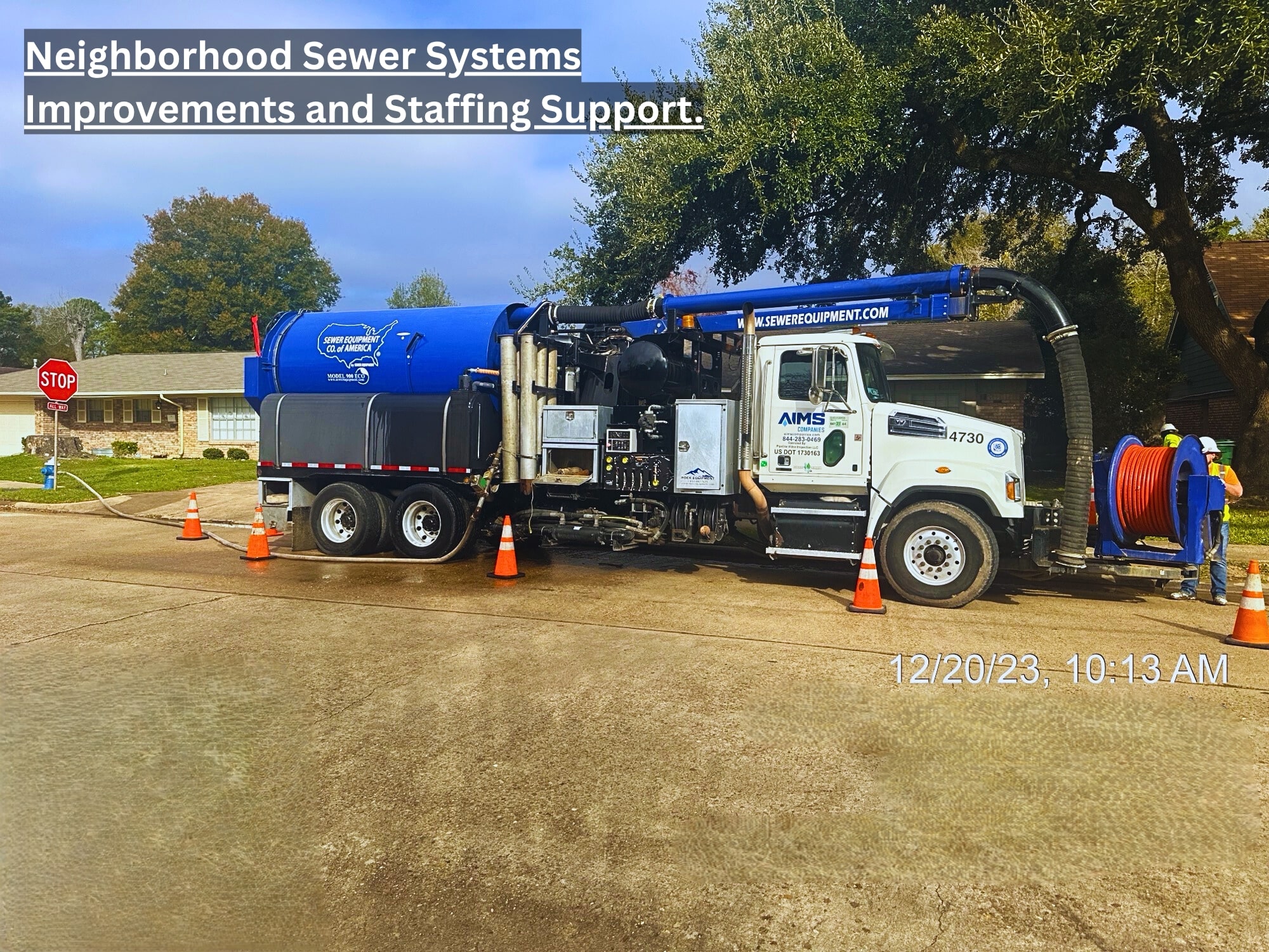 NEIGHBORHOOD SEWER SYSTEMS IMPROVEMENTS AND STAFFING SUPPORT, WBS NO. R-002011-0102-3